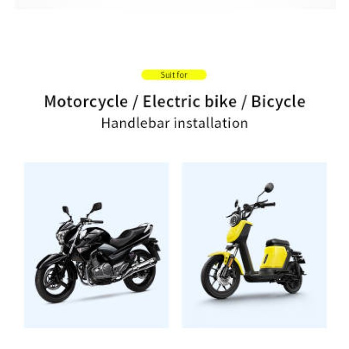 Suport telefon moto, atv, scuter, bicicleta priza USB de 2.1 A, impermeabil, touchscreen, reglabil, prindere ghidon Suport telefon moto, atv, scuter, bicicleta priza USB de 2.1 A, impermeabil, touchscreen, reglabil, prindere ghidon