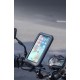 Suport telefon moto, atv, scuter, bicicleta priza USB de 2.1 A, impermeabil, touchscreen, reglabil, prindere ghidon Suport telefon moto, atv, scuter, bicicleta priza USB de 2.1 A, impermeabil, touchscreen, reglabil, prindere ghidon