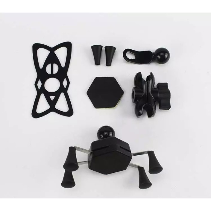 Suport telefon moto, atv, bicicleta XGRIP, prindere oglinda Pes Holding